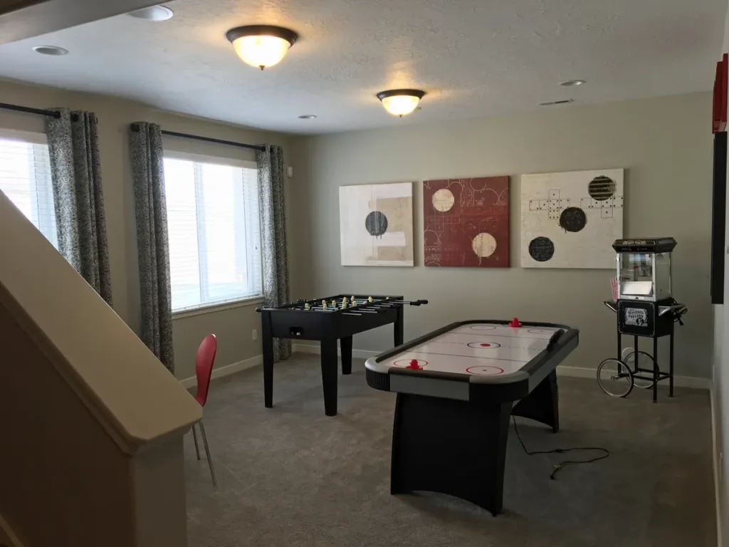 Basement Game Room
