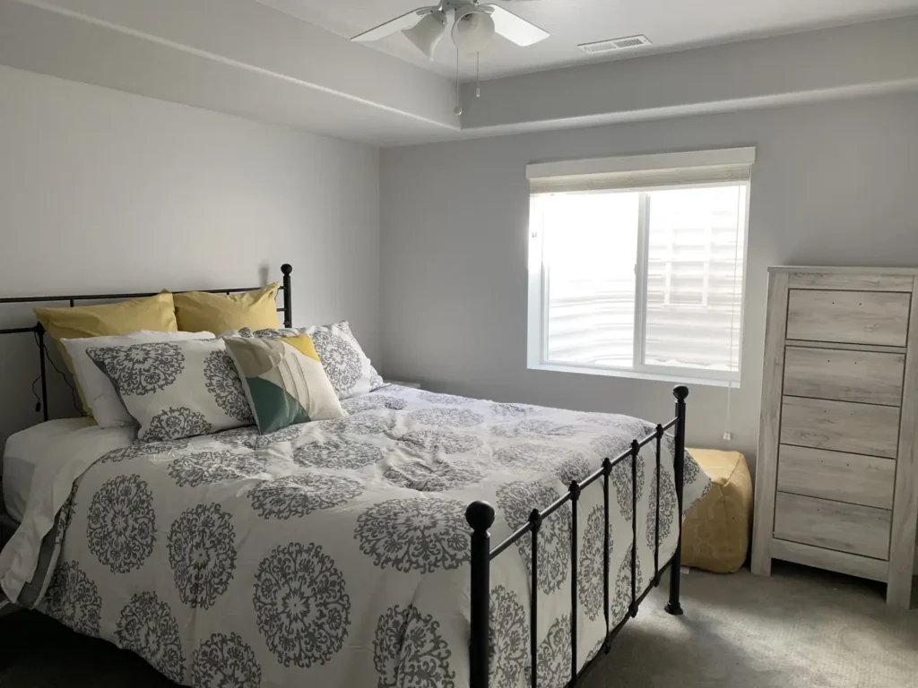 Salt Lake City Basement Finishing Bedroom