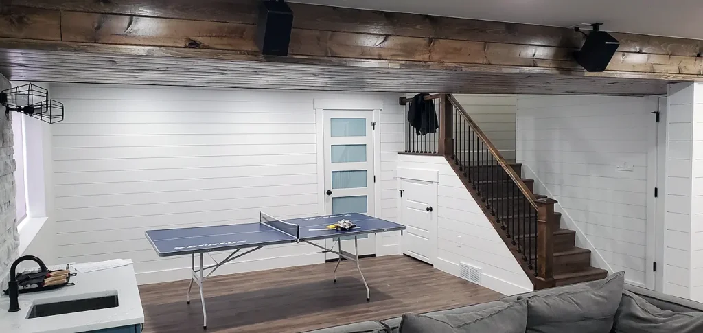 Lehi Basement Finishing- custom stairs