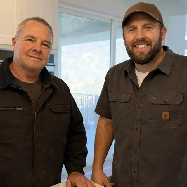 Jack & Brandon owners of Utah Basement Specialists