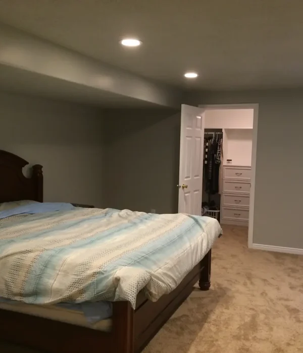 Basement Finishing Utah- standard basement bedroom