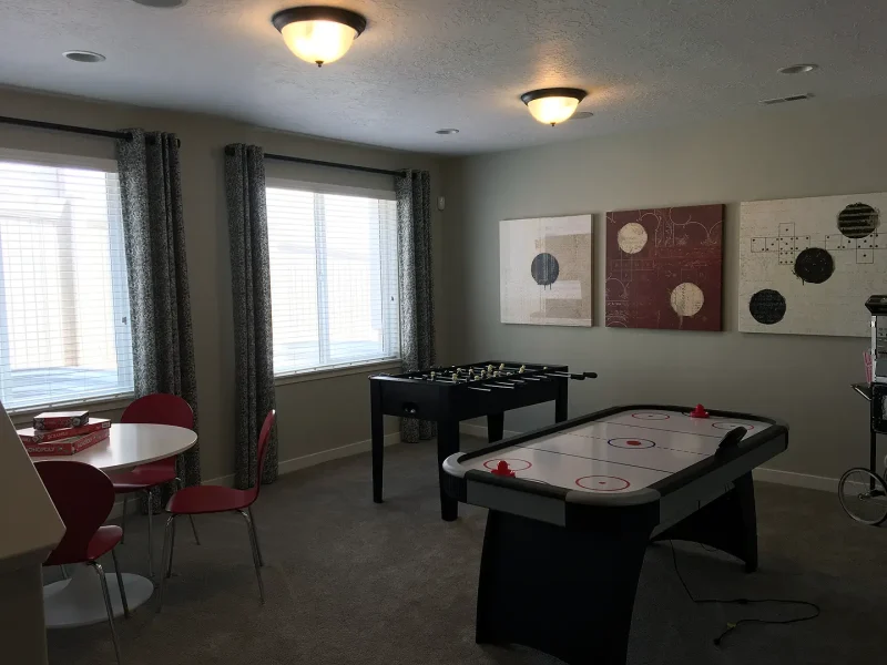 Basement Finishing Utah- game room and play area