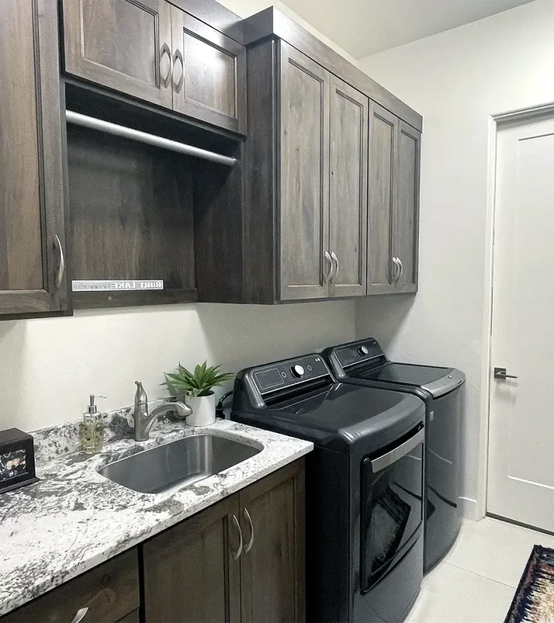 Basement Finishing Utah- Basement Apartment Laundry Room