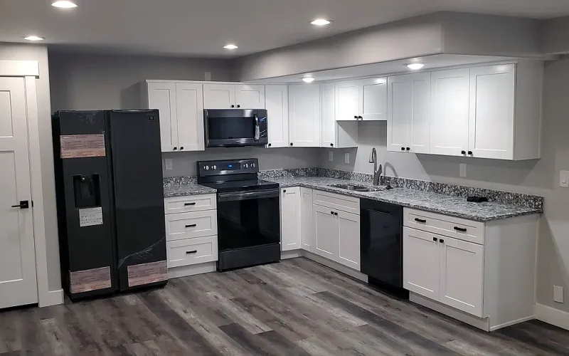 Basement Finishing Utah- Basement Apartment Kitchen
