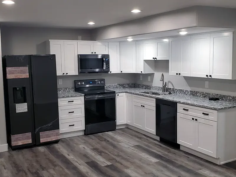 Basement Finishing Utah- Basement Apartment Kitchen