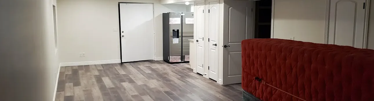 Basement Finishing Utah- a simple basement apartment