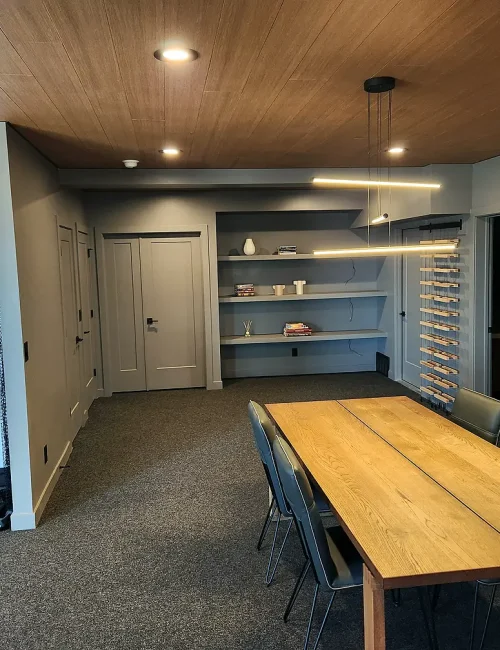 Basement Finishing Utah- good looking basement family room